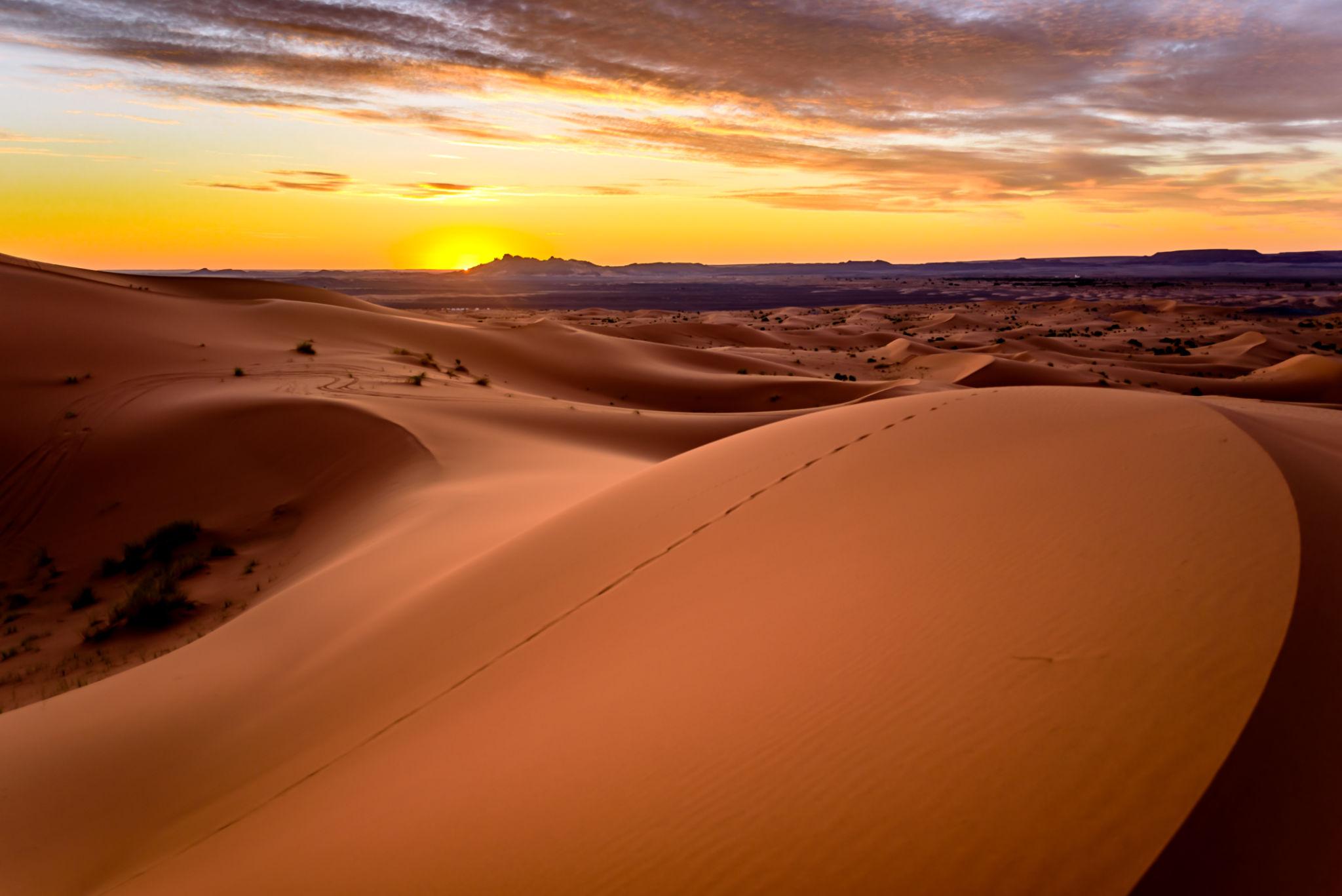 Sahara sunrise Merzouga