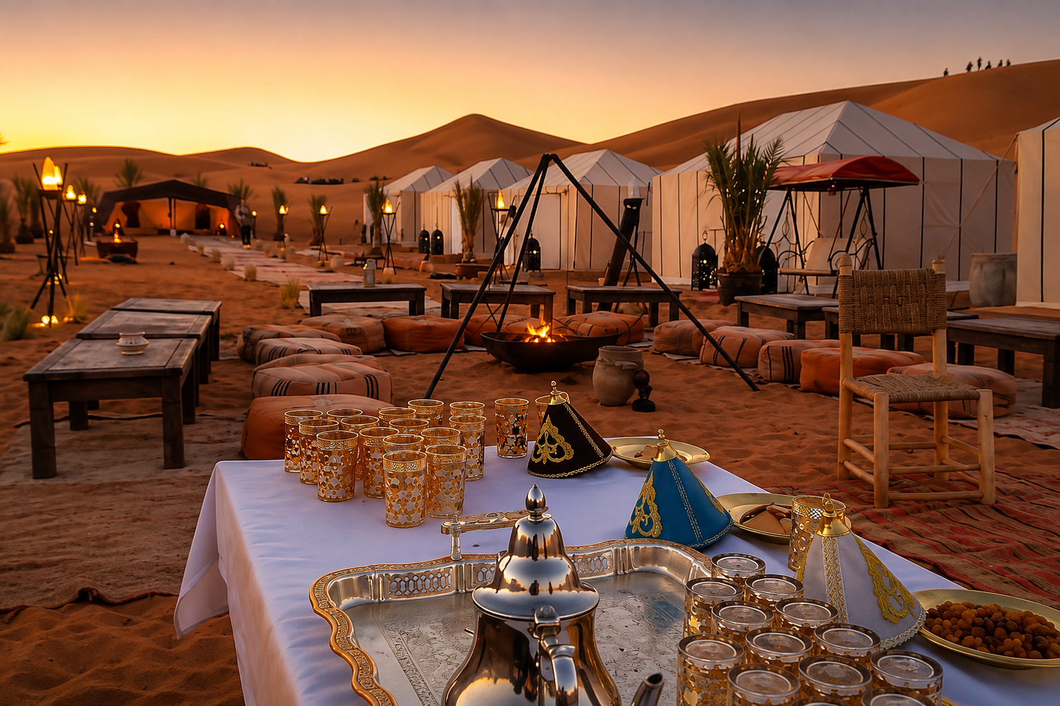 Zagora desert camp Morocco