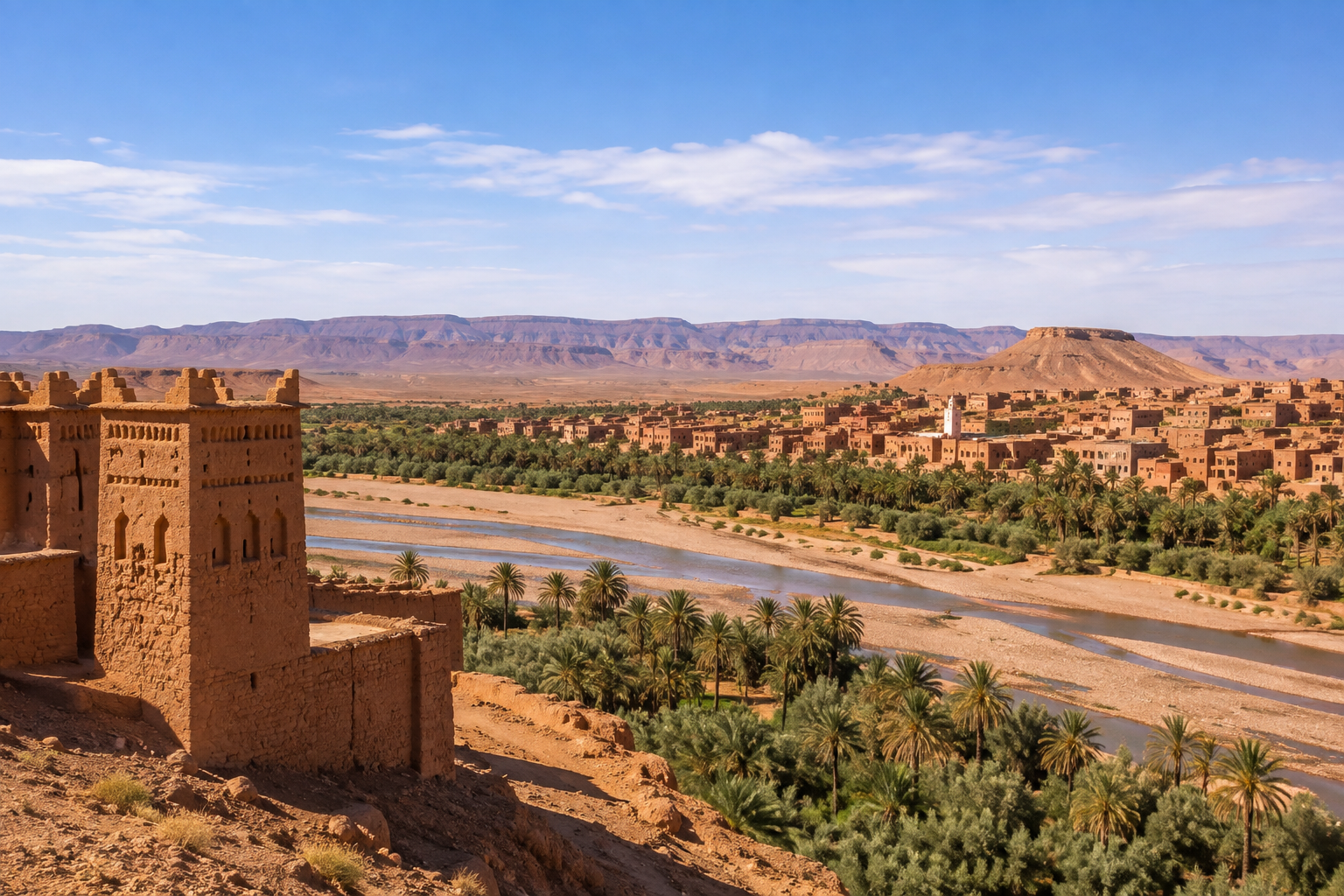Draa Valley Morocco oasis