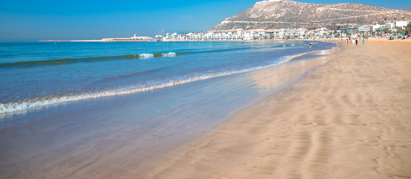 Agadir Beach Morocco Atlantic Coast