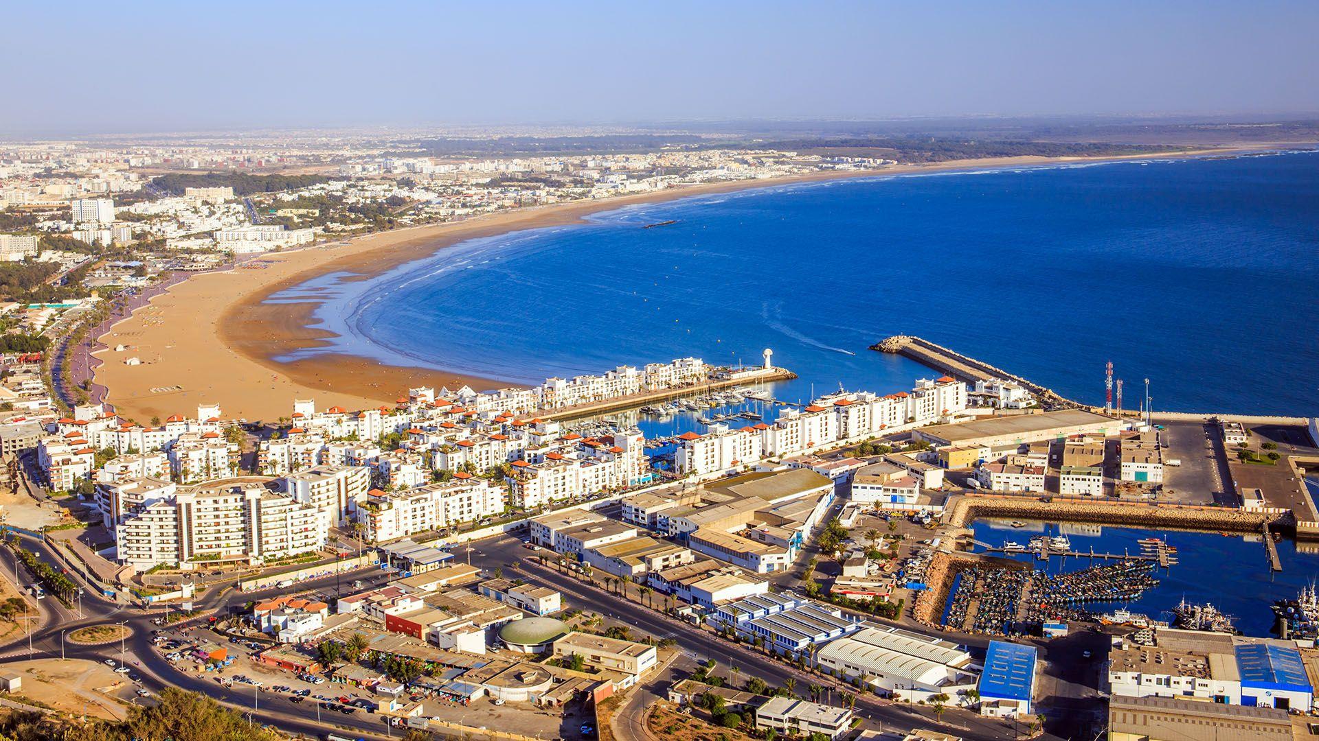 Taghazout Morocco Atlantic coast surf tour