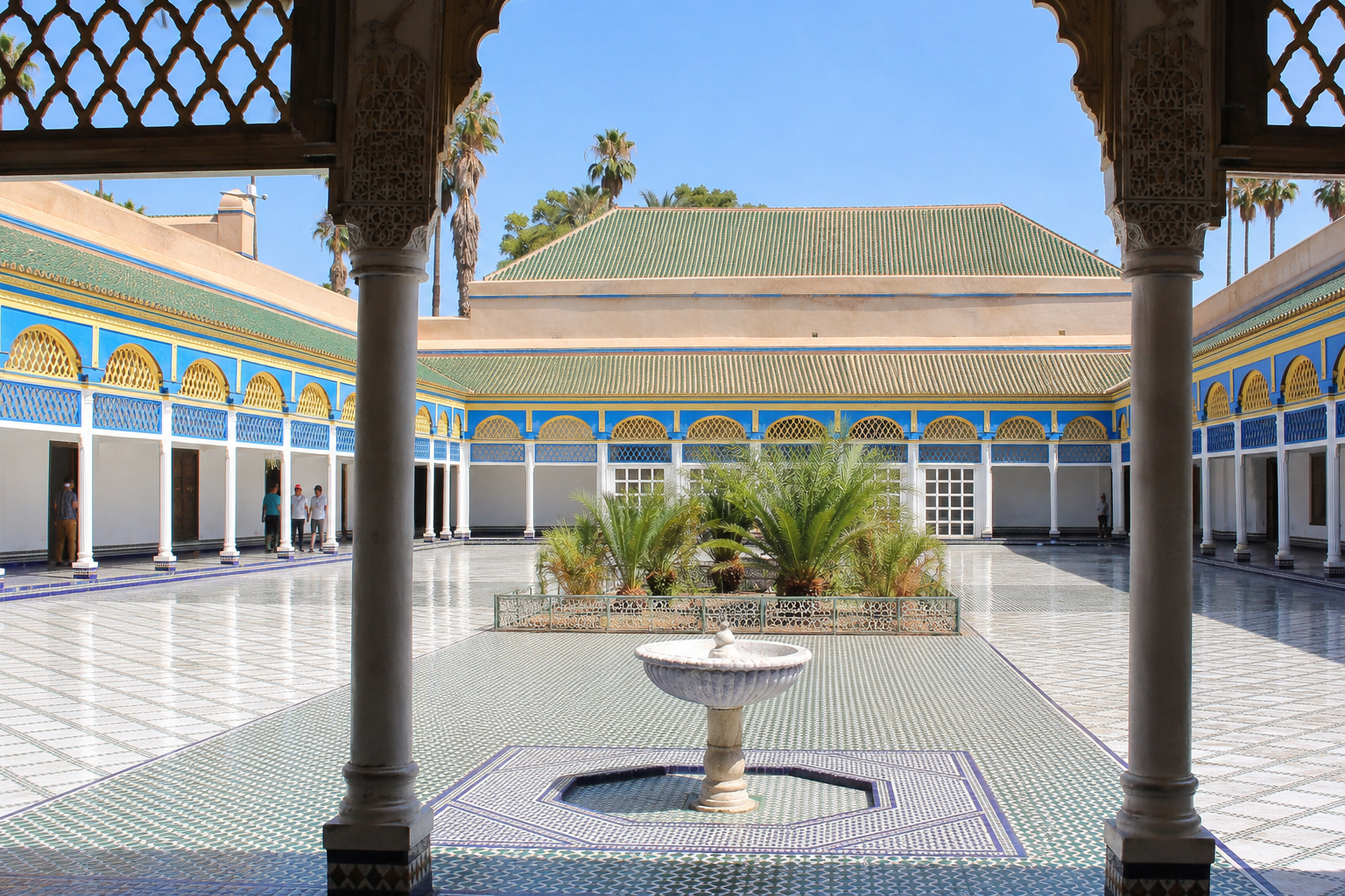 Bahia Palace Marrakech Morocco Cultural Tour