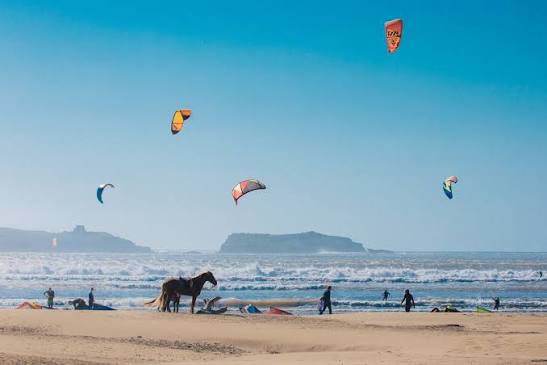 Essaouira Morocco Atlantic coast and historic ramparts