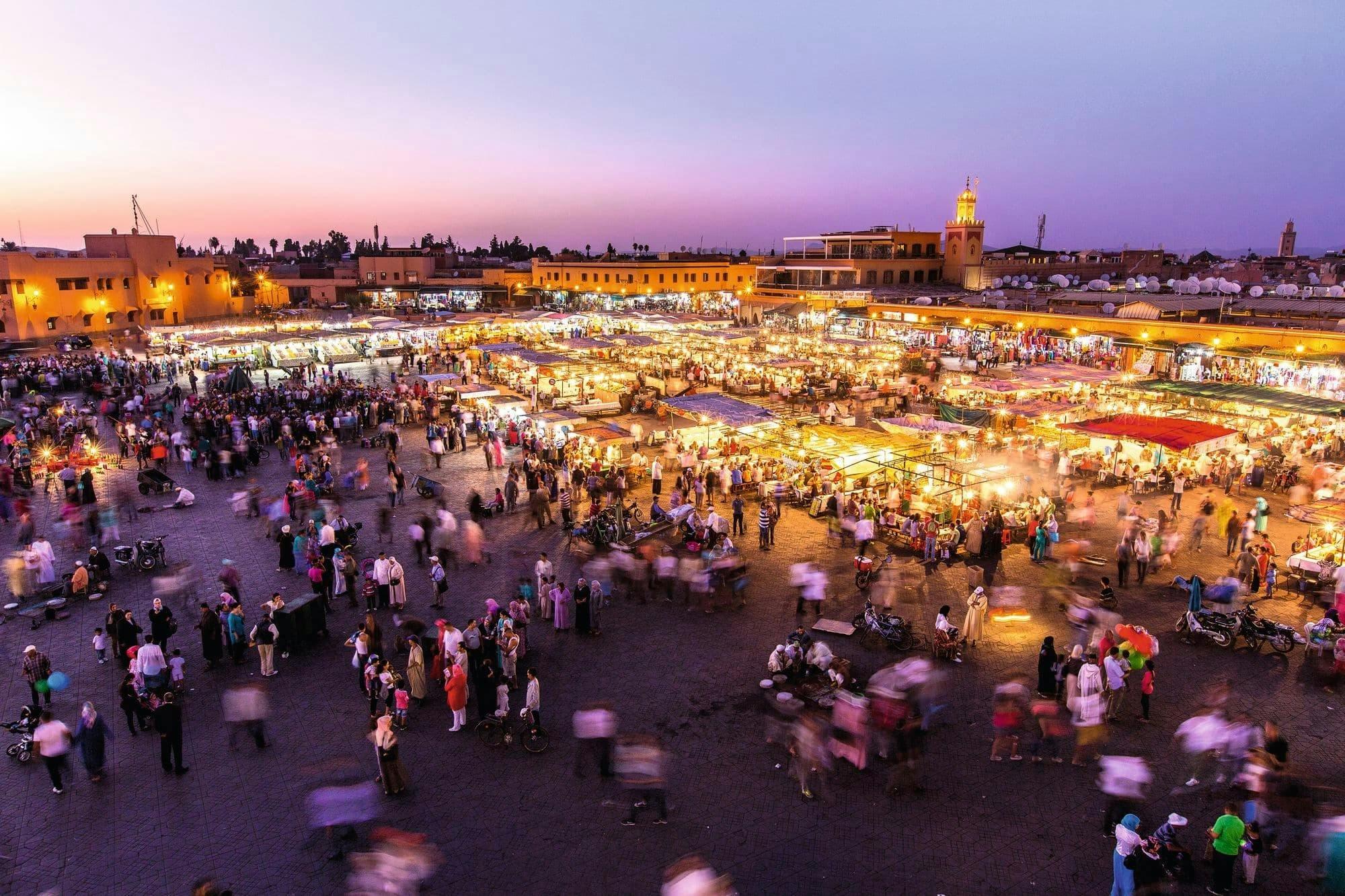 Jemaa el-Fnaa Marrakech Morocco