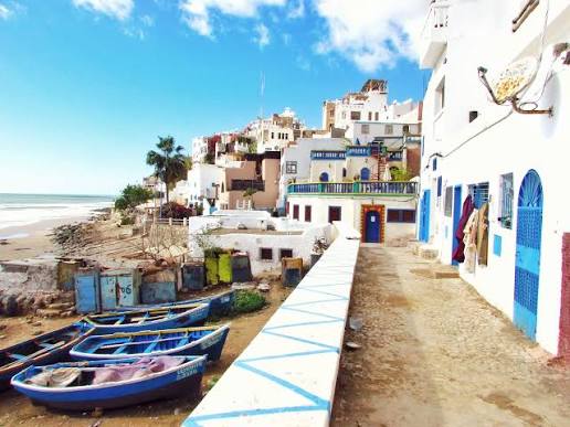 Taghazout surfing village Morocco