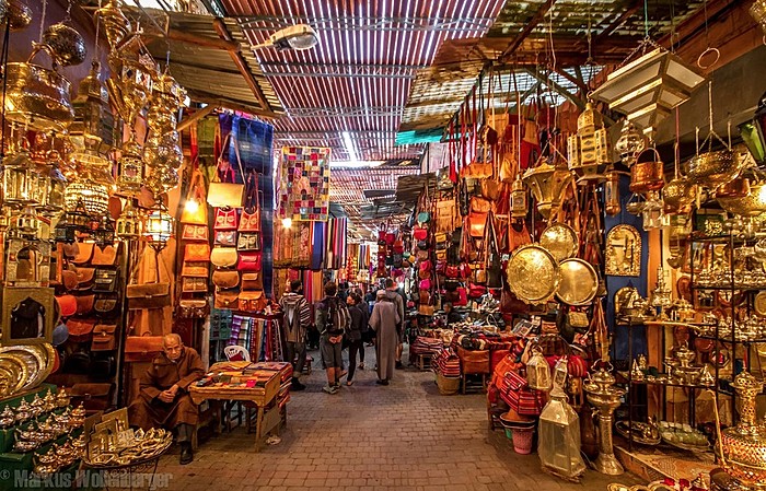 Traditional Souks Fes Morocco Cultural Experience